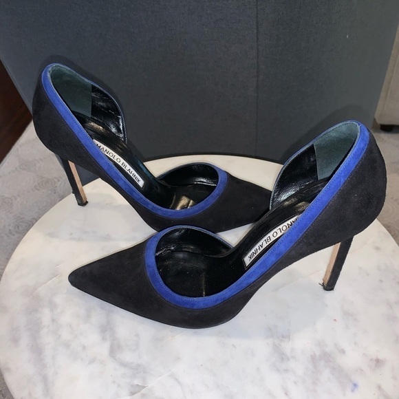 MANOLO Blahnik ‘Colette’ Half d’Orsay Pump - Picture 6 of 9